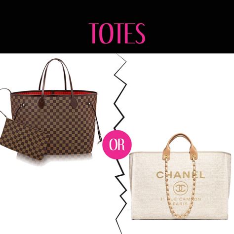 chanel bag vs louis vuitton